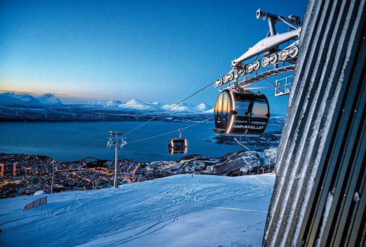 Skierlebnis in Narvik