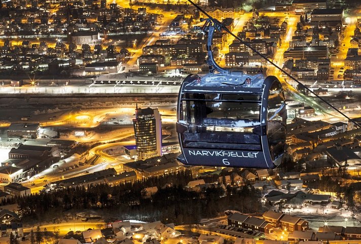 Skierlebnis in Narvik