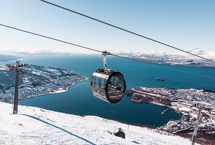 Skierlebnis in Narvik