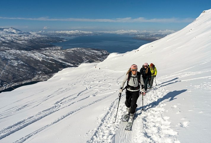 Skierlebnis in Narvik