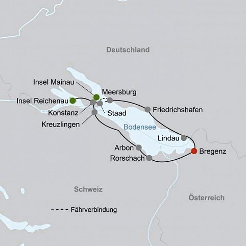 Bodensee-Radweg Bummlertour