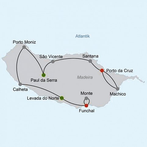 Rund um Madeira