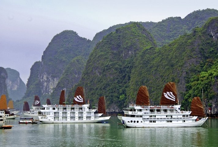 Erlebnis Halong Bucht (1 Nacht)