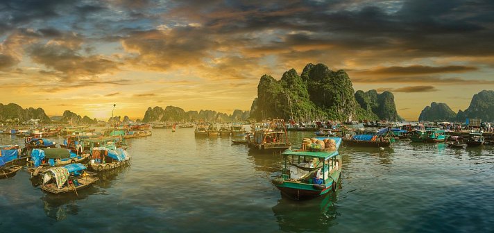 Erlebnis Halong Bucht (2 Nächte)