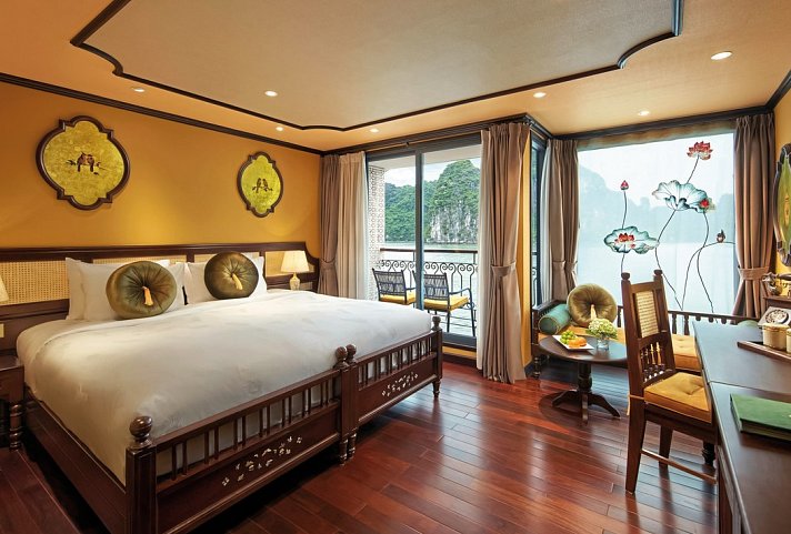 Halong Bucht mit Stil (1 Nacht)
