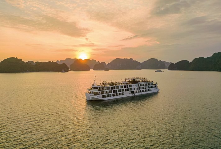 Halong Bucht mit Stil (1 Nacht)
