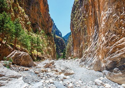 Den Samaria Trail erwandern Paleochora