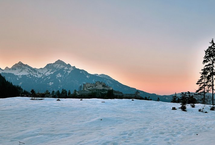 Schneeschuh- und Winterwandern auf den Spuren des Lechwegs