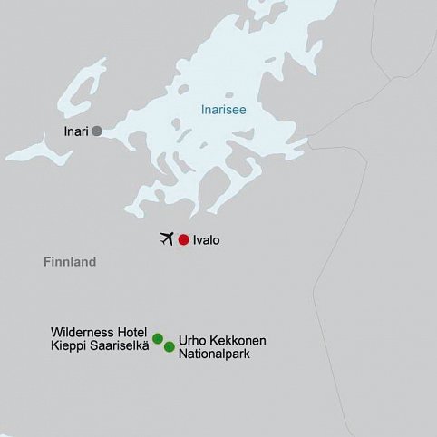 Wintererlebnis Saariselkä