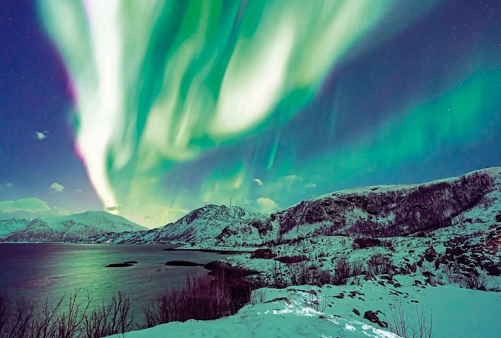Lapplands Highlights, Polarlicht, Postschiff und Snowhotel