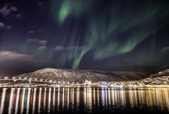 Lapplands Highlights, Polarlicht, Postschiff und Snowhotel