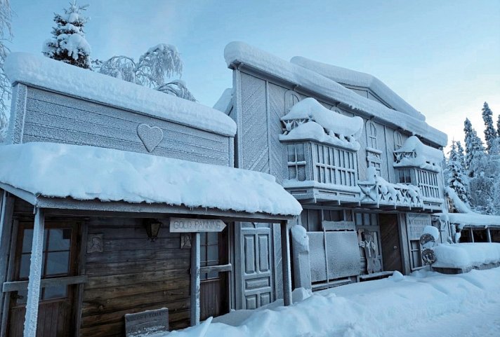 Zu Gast in Lapplands Goldgräberdorf