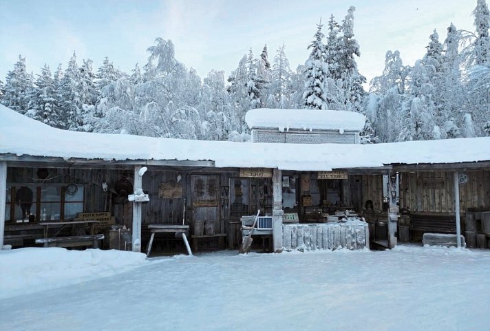 Zu Gast in Lapplands Goldgräberdorf