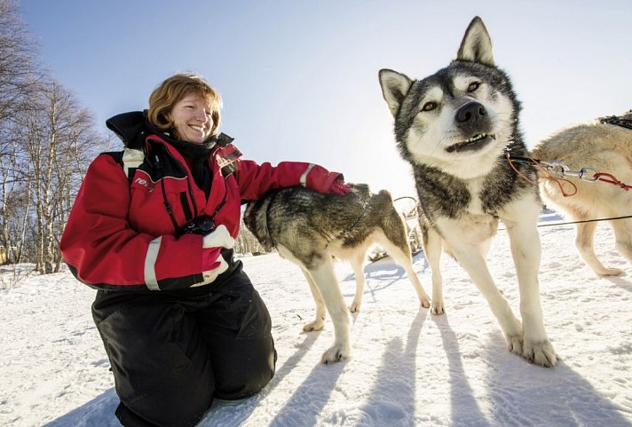 Finnische Winterwoche in der Arktis