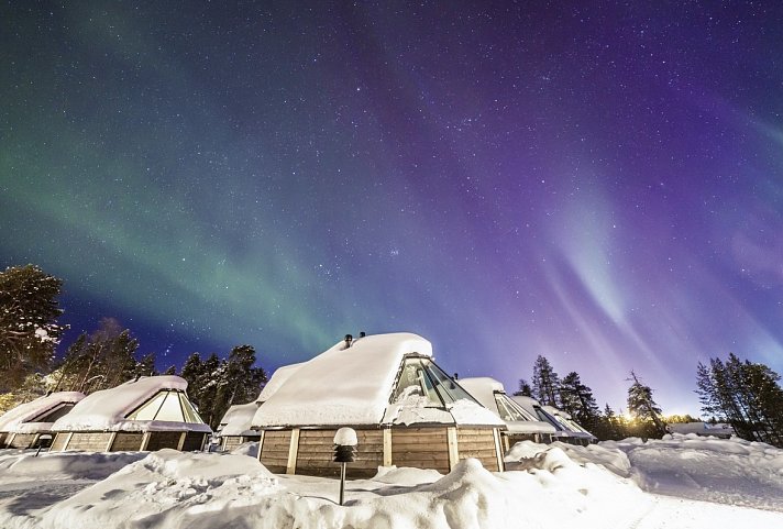 Wildnis unter dem Polarlicht - Inari
