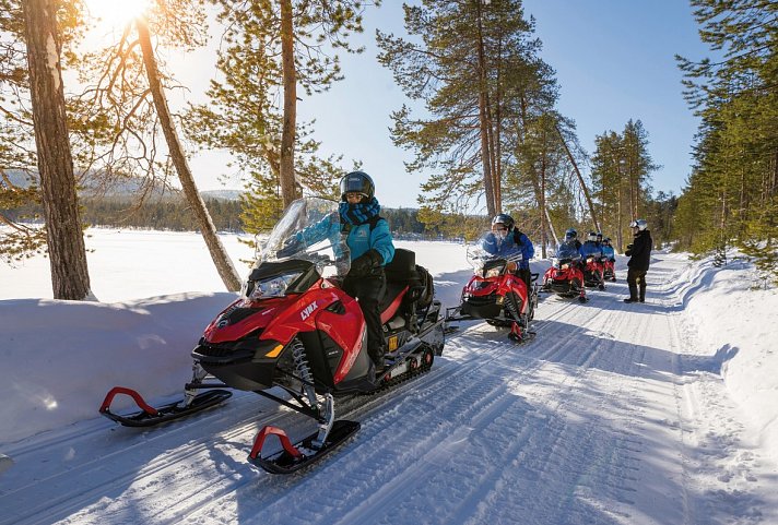Wildnis unter dem Polarlicht - Inari