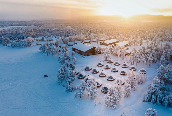 Wildnis unter dem Polarlicht - Inari