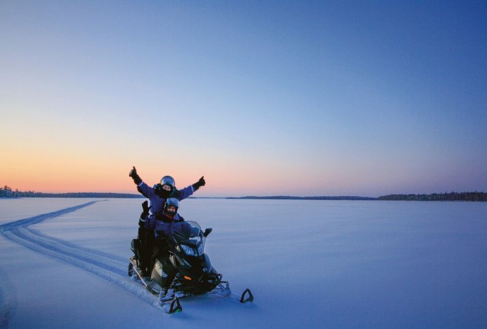 Wildnis unter dem Polarlicht - Inari