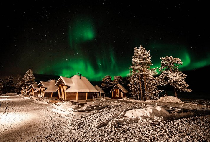 Wildnis unter dem Polarlicht - Inari