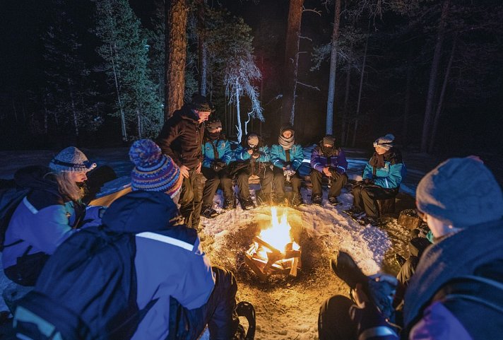 Wildnis unter dem Polarlicht - Muotka
