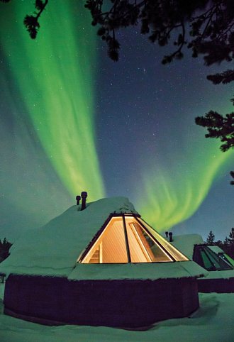 Wildnis unter dem Polarlicht - Muotka