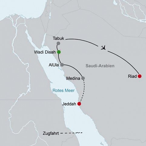 Saudi-Arabien zum Kennenlernen