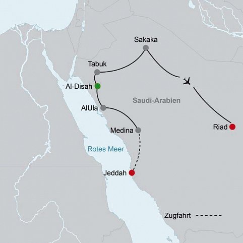 Saudi-Arabien entdecken