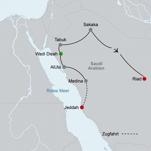 Saudi-Arabien entdecken