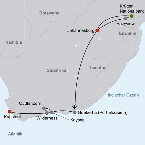 Stippvisite Südafrika