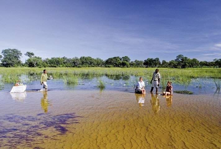 Tiererlebnis mit andBeyond Botswana