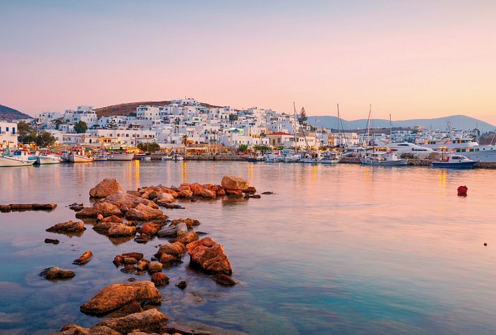 Kykladen-Inselhüpfen: Santorin, Mykonos, Paros, Naxos (15 Tage)