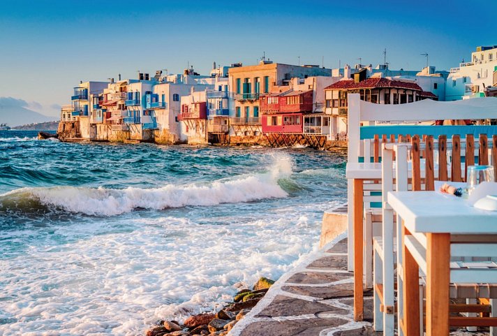 Kykladen-Inselhüpfen: Santorin, Mykonos, Paros, Naxos (15 Tage)