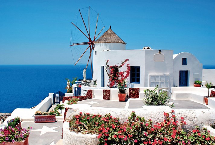 Kykladen-Inselhüpfen: Santorin, Mykonos, Paros, Naxos (15 Tage)