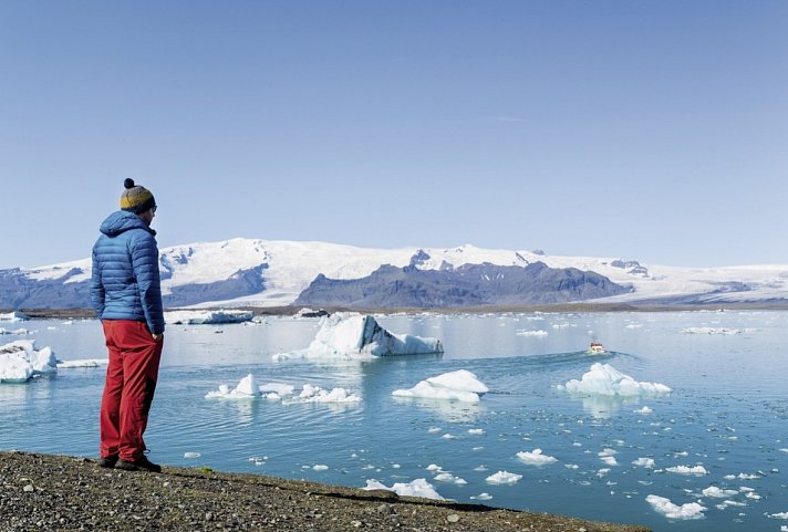 Hochland, Gletscher und Geysire