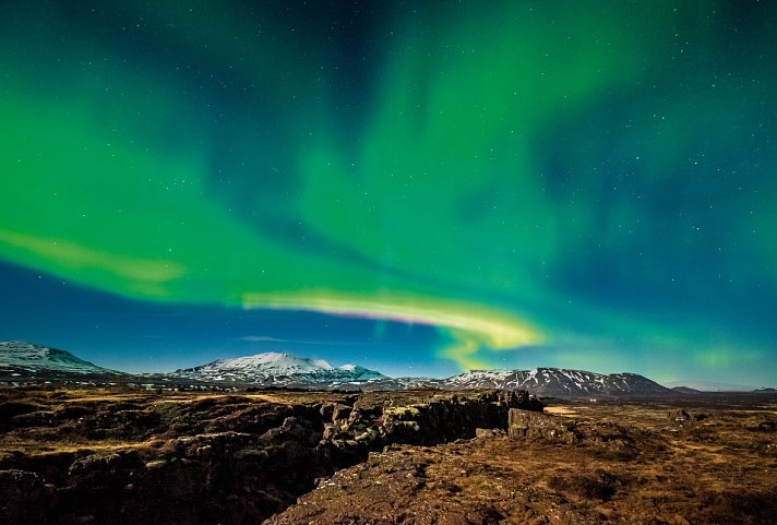 Nordlichter & heiße Quellen