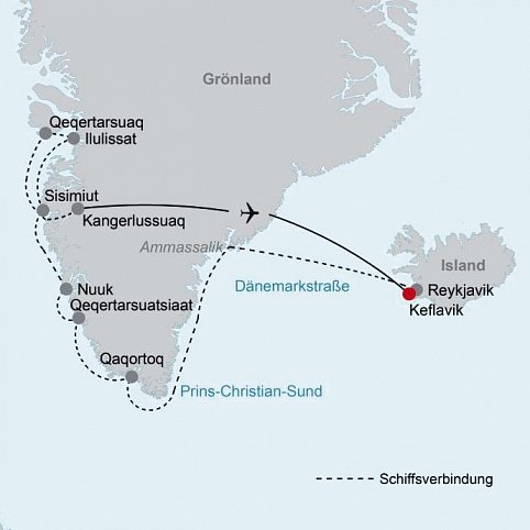 Kreuzfahrt Naturwunder Grönlands