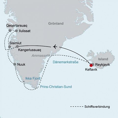 Kreuzfahrt Naturwunder Grönlands