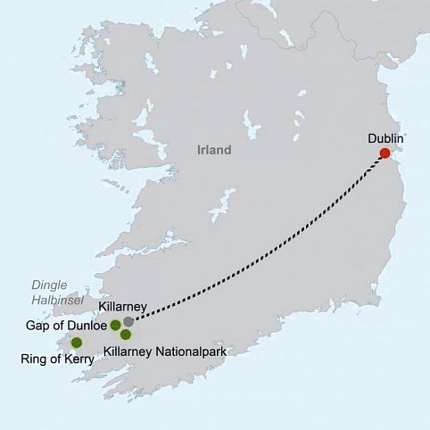 Höhepunkte rund um Killarney