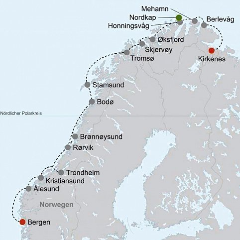 Havila Voyages Kirkenes-Bergen