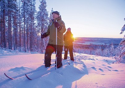 Winterlich aktiv in Schwedisch Lappland Kiruna