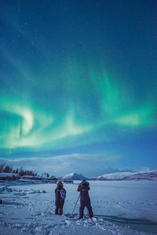 Winterlich aktiv in Schwedisch Lappland