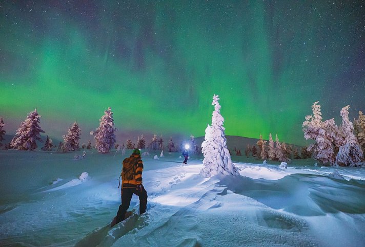 Harriniva - Polarlichtzauber in Lappland