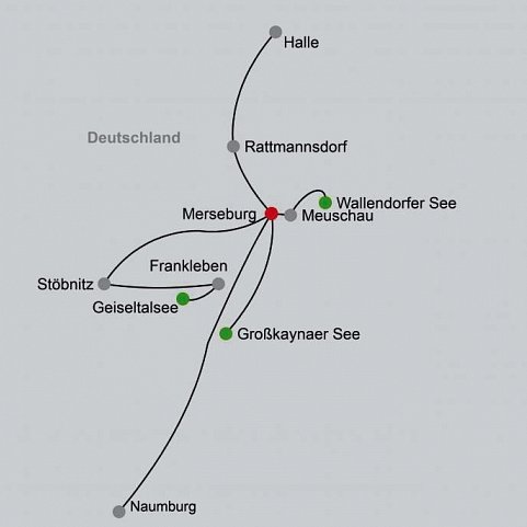 Sternradeln Merseburg