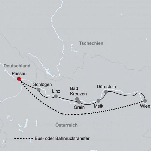 Donau-Radweg Deluxe