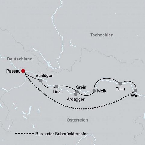 Donau-Radweg LandGenuss