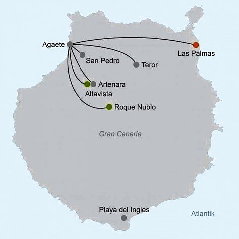 Gran Canarias Highlights erwandern