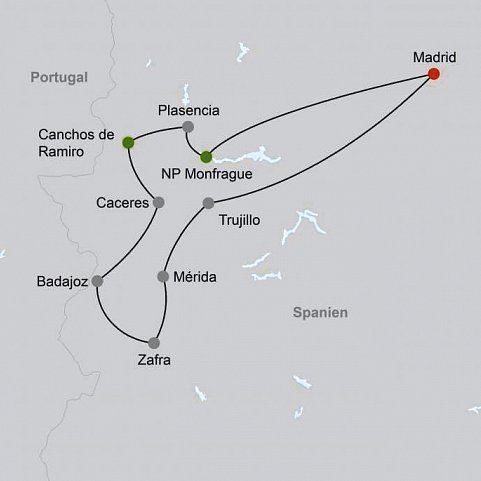 Extremadura - Spaniens wilder Westen