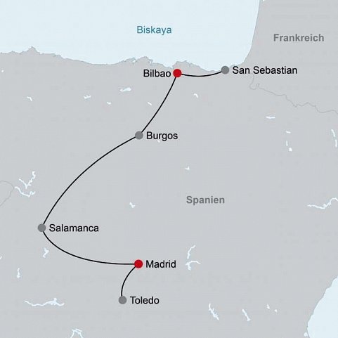 Spaniens Kulturhauptstädte - Kultur und Genuss