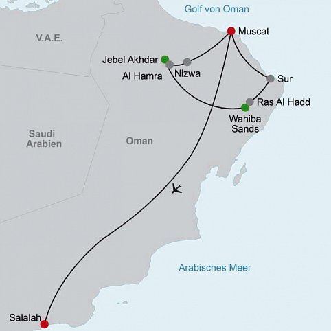 Oman - Land des Weihrauchs