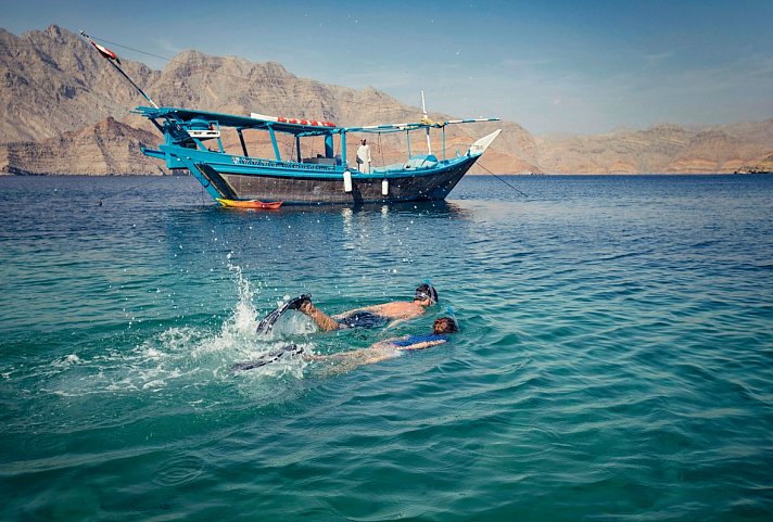 Geheimnisvolles Musandam ab Muscat/bis Dubai